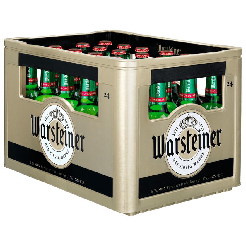 Warsteiner Herbes Pilsener alkoholfrei 24x0,33l